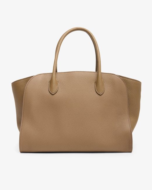 The Row Natural Marlo 12 Dark Bag