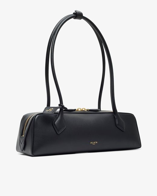 Alaïa Le Teckel Medium Black Smooth Leather Bag
