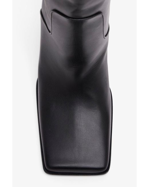Alaïa Square 90 Black High Boots