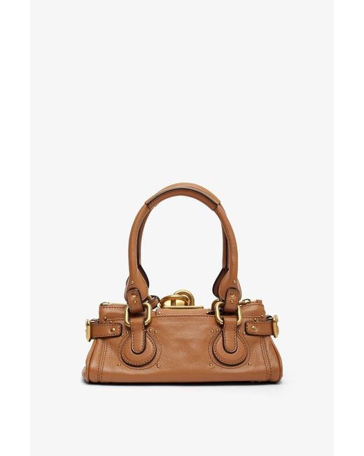 Chloé Paddington Small Brown Leather Bag