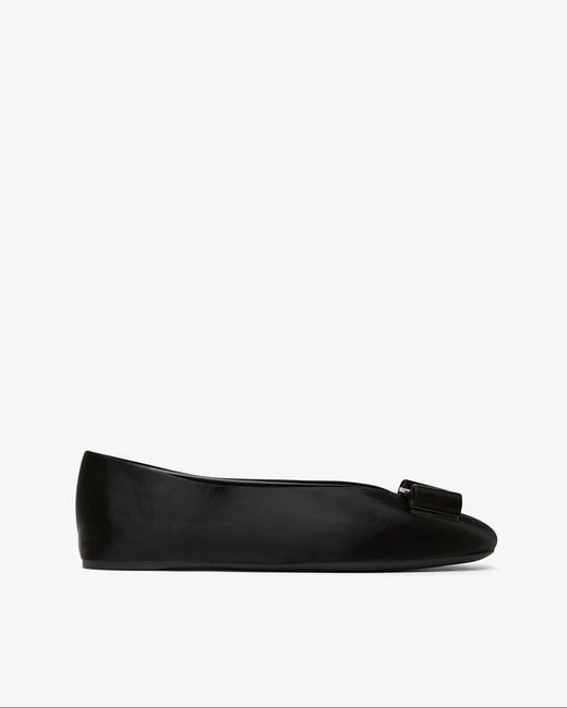 Ferragamo Vanna I Black Ballerinas