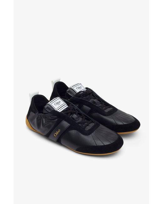 Chloé Chloe Kick Black Sneakers