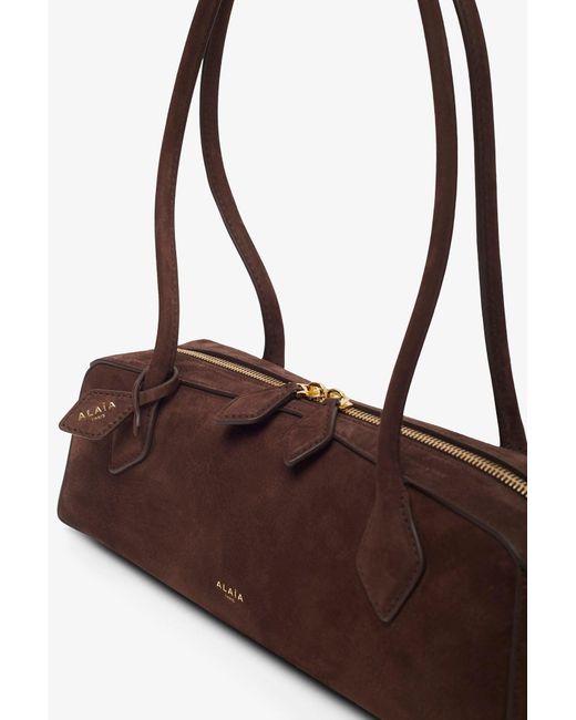 Alaïa Multicolor Le Teckel Medium Brown Bag