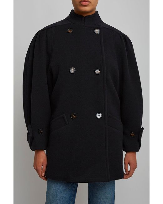 Chloé Blue Iconic Navy Wool Jacket