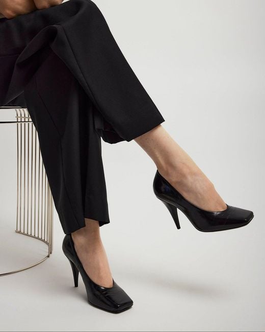 Givenchy Squared 95 Black Pumps