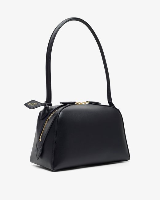 Alaïa Le Bouledogue Small Black Leather Bag