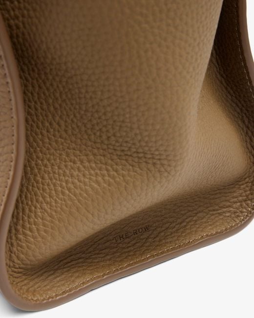 The Row Natural Marlo 12 Dark Bag