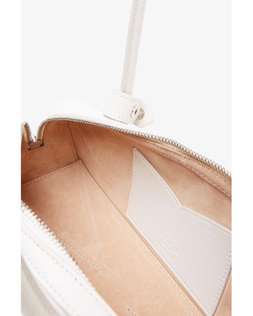Alaïa Multicolor Le Teckel Small White Leather Bag