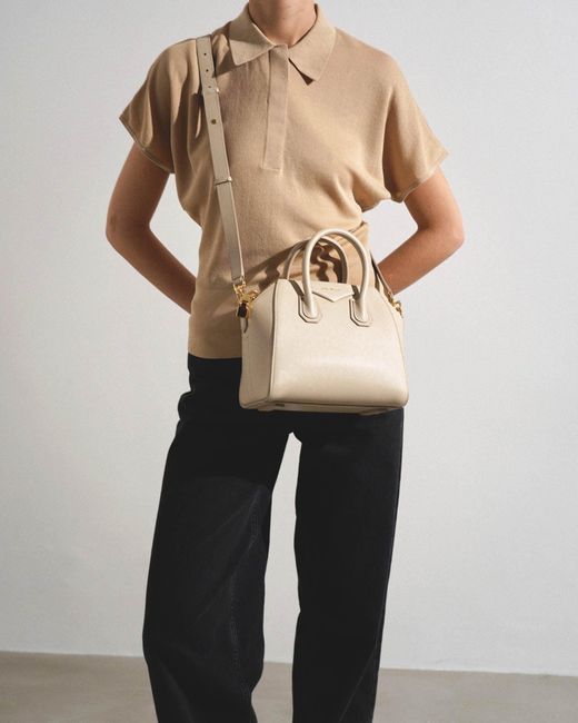 Givenchy Natural Antigona Mini Beige Bag