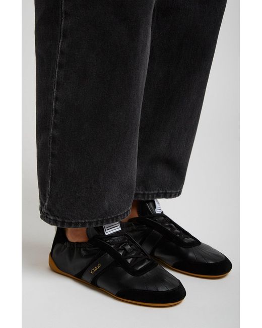 Chloé Chloe Kick Black Sneakers