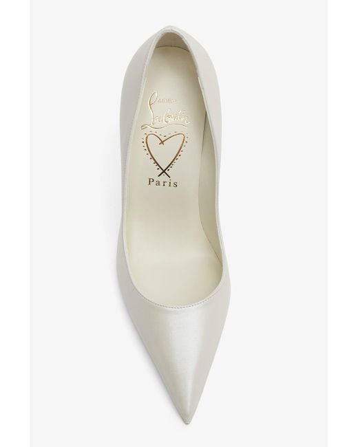 Christian Louboutin White Miss Z 100Mm Pumps