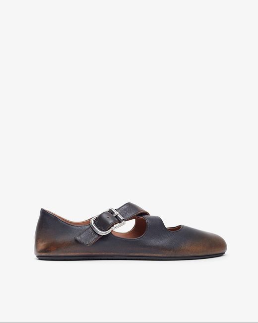Alaïa White Criss Cross Ballet Flats