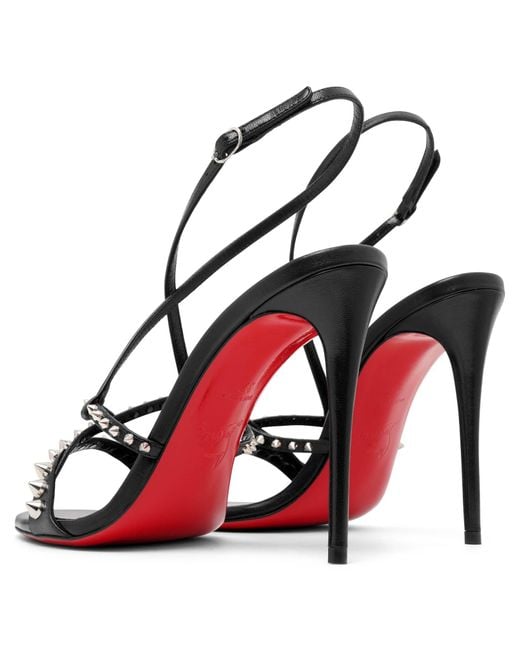 Louboutin spike sandals hotsell