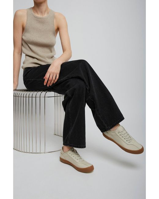 The Row White Canvas Sneakers