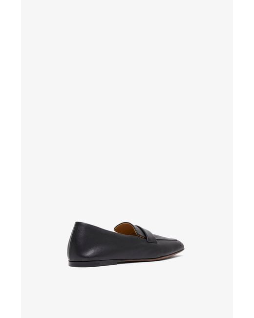 The Row White Square Loafers