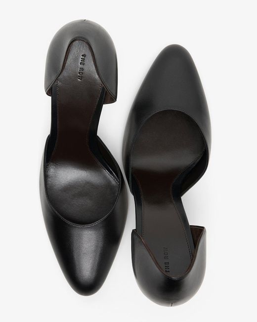 The Row Black Ornella D'orsay Pumps