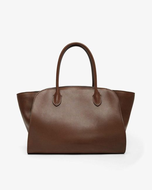 The Row Marlo 12 Dark Brown Tote Bag