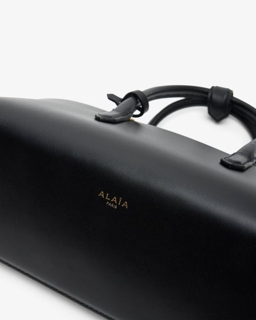 Alaïa Delta Small Black Bag