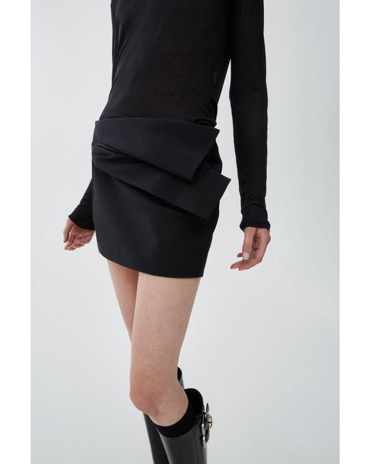 Givenchy Bow Black Mini Skirt