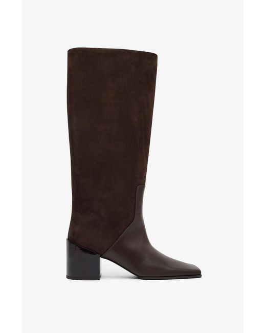 Alaïa Brown 55 Brown Knee Boots