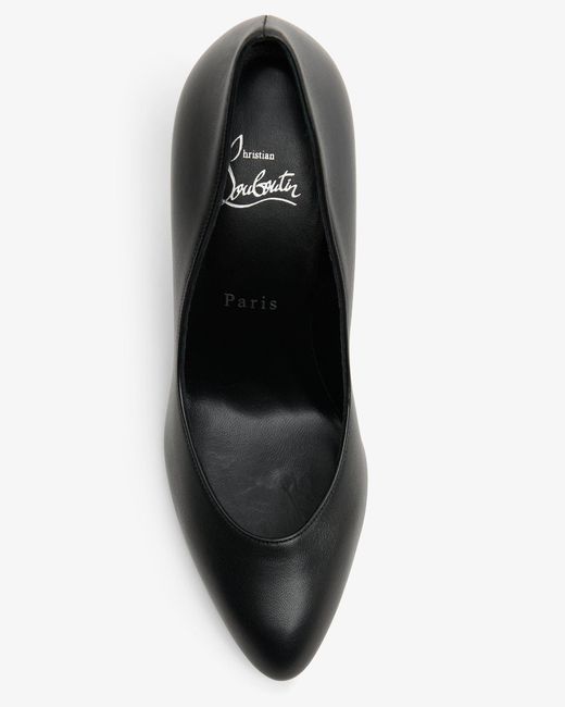 Christian Louboutin Fannylove 85 Black Nappa Pumps