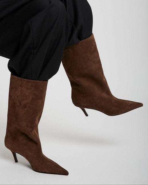 AMINA MUADDI Fiona 60 Brown Boots