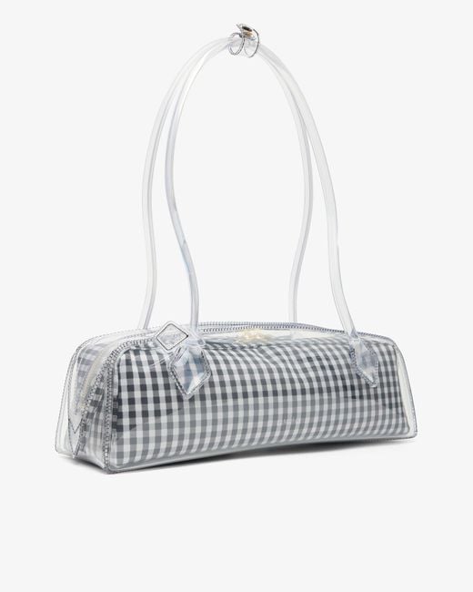 Alaïa Le Teckel Medium Black And White Bag