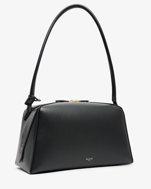 Alaïa Le Bouledogue Medium Black Leather Bag