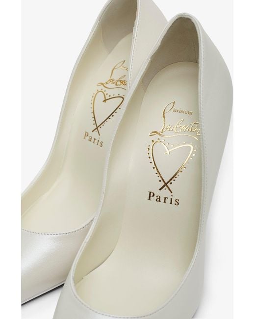 Christian Louboutin White Miss Z 100Mm Pumps