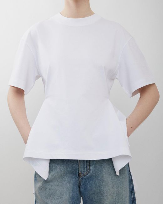 Alaïa Panelled White Top
