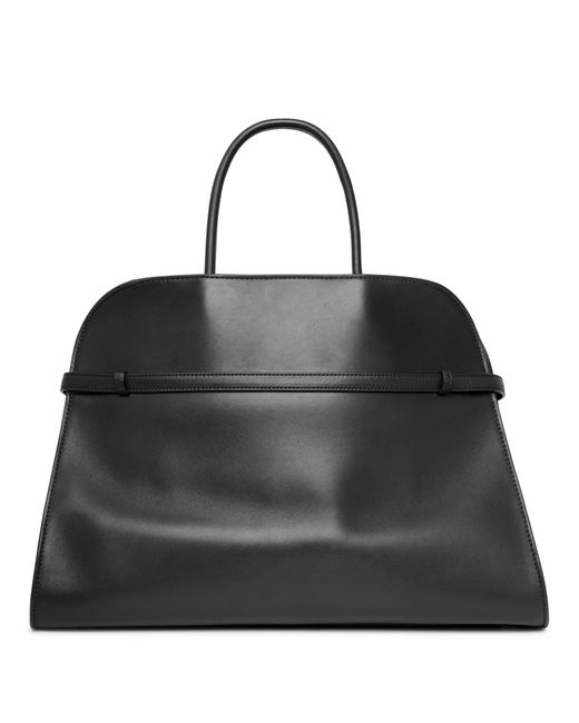 The Row Margaux Belt 15 Black Saddle Bag | Lyst