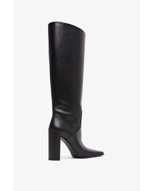 Alaïa Square 90 Black High Boots