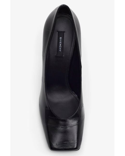 Givenchy Squared 95 Black Pumps