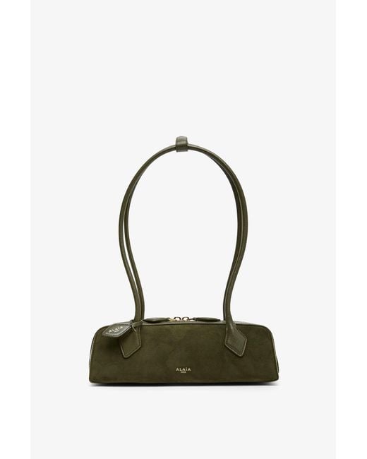 Alaïa Le Teckel Small Green Bag