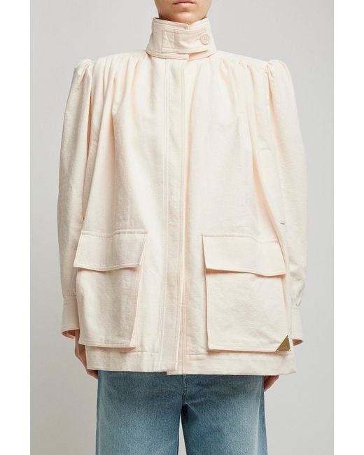 Chloé White Tender Pink Jacket