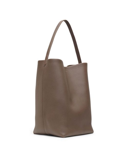 The Row Large N/s Park Elephant Leather Tote Bag in Brown | Lyst