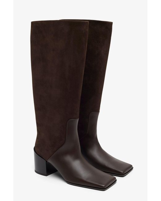 Alaïa Brown 55 Brown Knee Boots