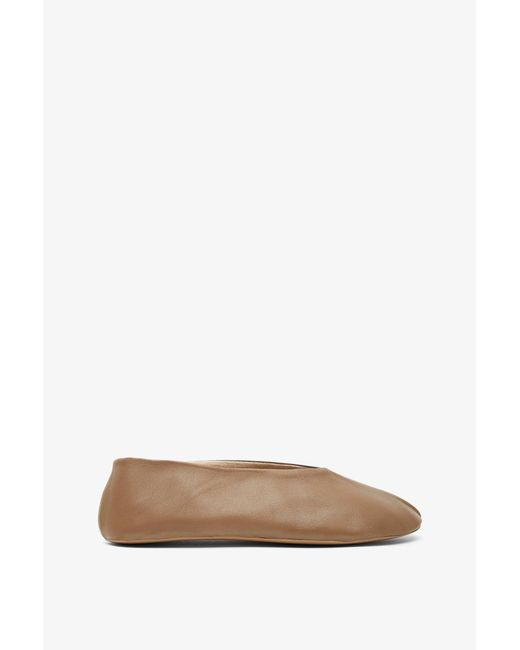 The Row Multicolor Stella Taupe Slippers