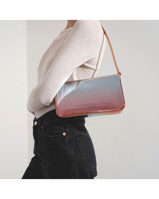 Christian Louboutin Pink Loubila Metallic Shoulder Bag