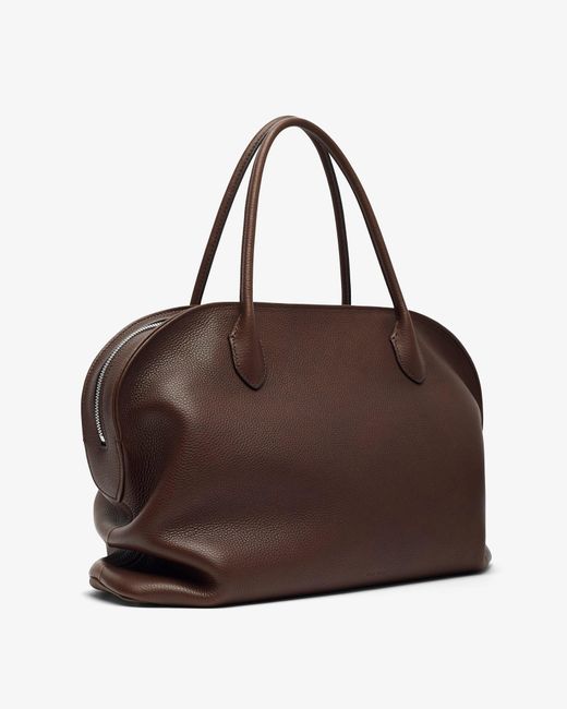The Row Agnes 15 Dark Brown Bag