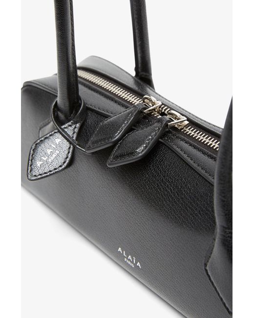 Alaïa Le Teckel Small Black Leather Bag
