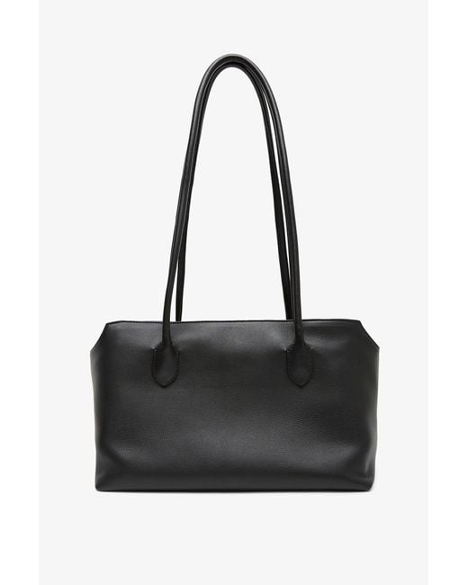 The Row Terrasse Black Leather Bag