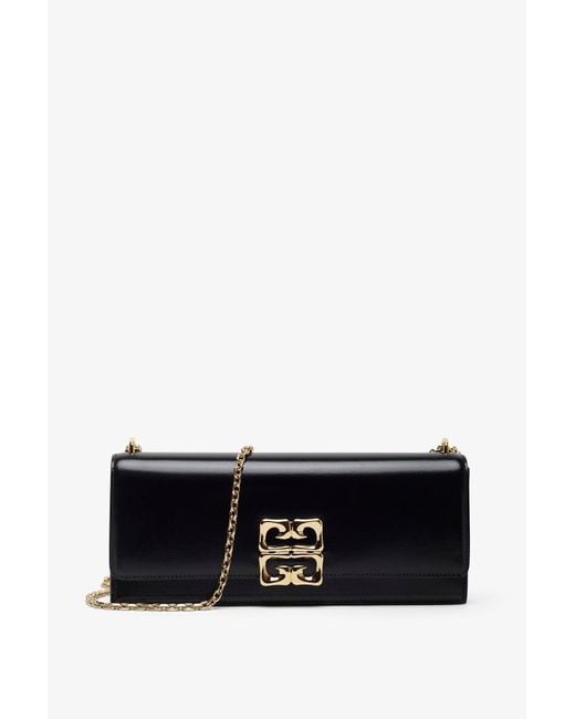 Givenchy 4g Small Chain Black Clutch