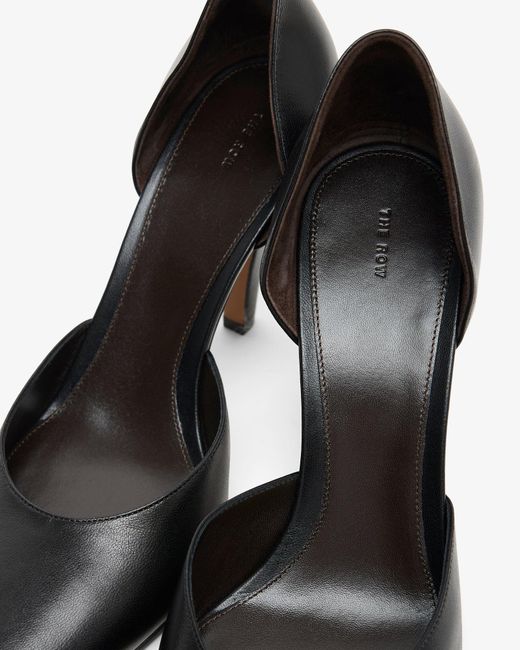 The Row Black Ornella D'orsay Pumps