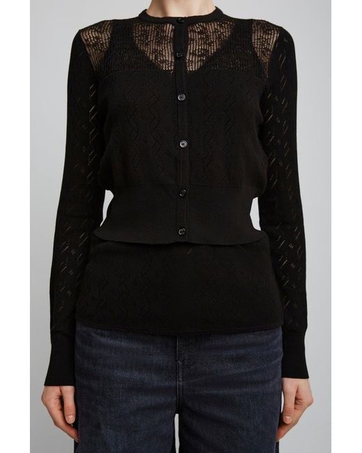 Chloé Black Knitted Top
