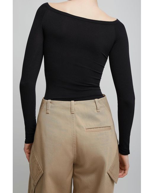 Alaïa Black Off-shoulder Body