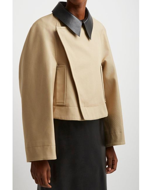 Givenchy Natural Short Beige Zipped Jacket