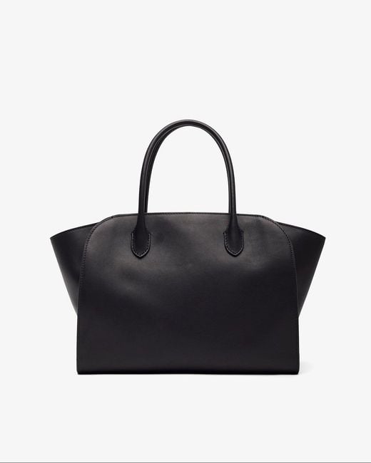 The Row Marlo 12 Black Leather Bag