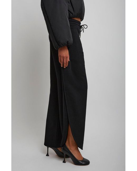 Alaïa Blue Black Petal joggers