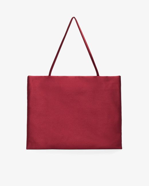 The Row Cecily Large Red Tote Bag